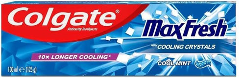 COLGATE MAX FRESH COOL MINT TOOTHPASTE 100ML 12/PK. 291010
