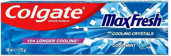 COLGATE MAX FRESH COOL MINT TOOTHPASTE 100ML 12/PK. 291010