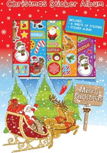 Christmas Sticker Set - Festive Album Collection K8797