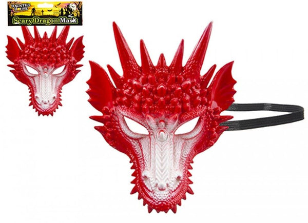 HAUNTED HOUSE SCARY DRAGON HALF MASK. PI973113