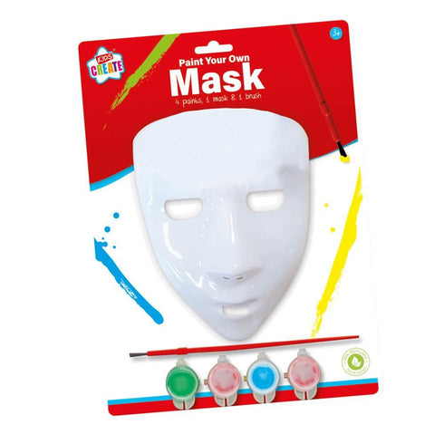 Paint Your Own Mask Set for Kids - Creative MVZ/4 Activity