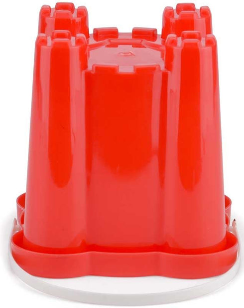 YELLO CASTLE SMALL BEACH BUCKET 16CM X 15CM. BU1147