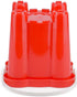 YELLO CASTLE SMALL BEACH BUCKET 16CM X 15CM. BU1147