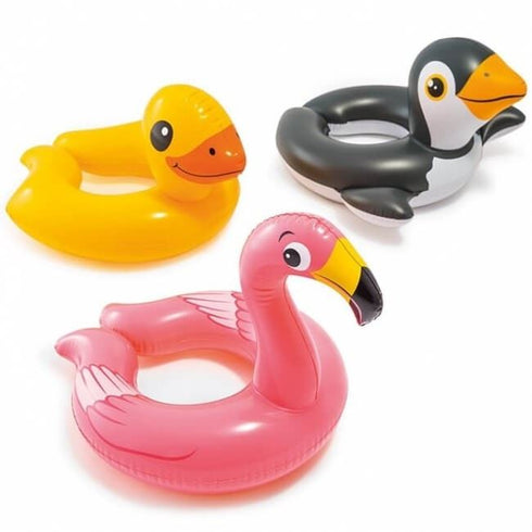 Animal Swim Ring - INTEX Assorted Designs for Kids 64cm x 64cm