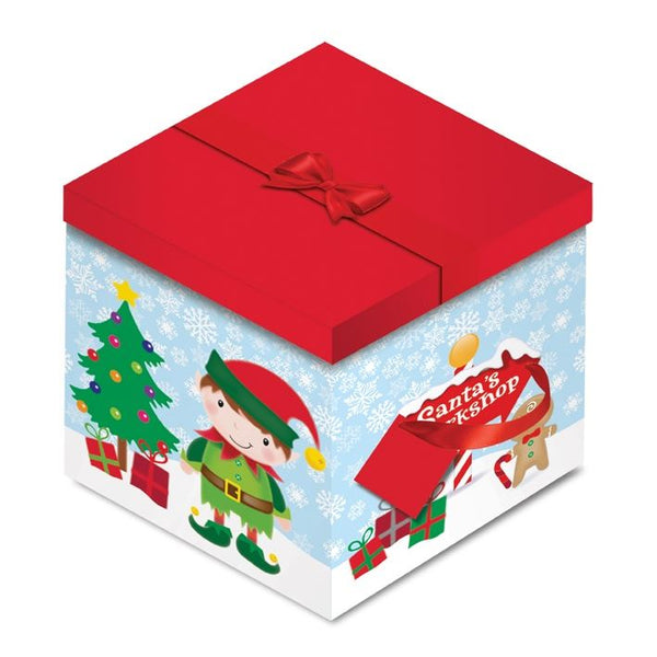 ELF DESIGN SQUARE FLATE BOX. X-21945-BX