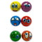 ASSORTED PU COMICAL FACESQUEEZE BALL 10CM. HU8055