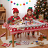 GIFTMAKER CHRISTMAS SANTA & FRIENDS CUTE GIFT WRAP ROLL 69CM X 4M. XAPGW106