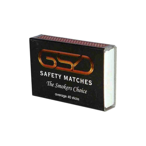 Safety Matches Pack - GSDSM 100 Count Reliable Strike-On-Box Matches