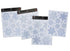 CHRISTMAS WINDOW SNOWFLAKE STICKERS WITH GLITTER ( Z99846 ) 524005. 151265