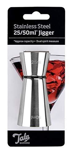 Stainless Steel Jigger - TALA Dual Measure 25/50ml 10A20100