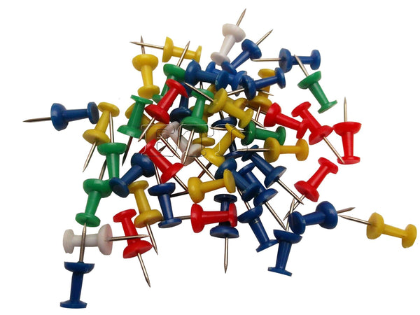 JUST STATIONERY HANGING BOX PUSH PIN (PACK OF 50). T9191