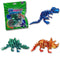 ASSORTED 3D EFFECT DINOSAURS 13CM. HU8090