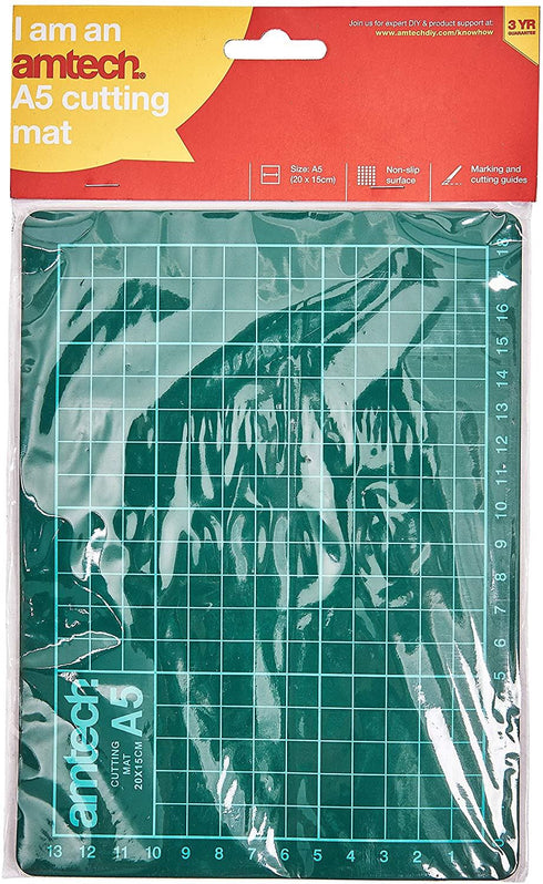 Self Healing Cutting Mat - AMTECH A5 Non Slip Board AMS0542