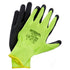 Latex Coated Gloves - AMTECH HI-VIS Work Gloves Medium Size