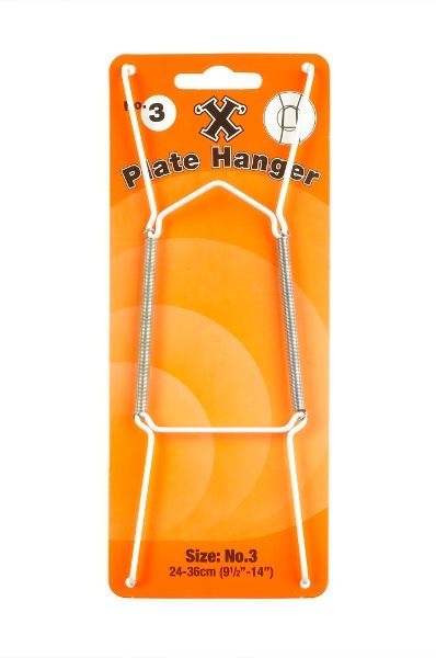 Plate Hanger 24cm-36cm - SHAW X NO. 3 WHITE FS14026