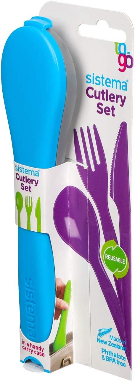 SISTEMA CUTLERY SET WITH CARRY CASE ASSORTED. SIS1918