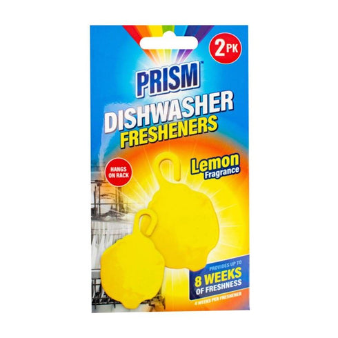 PRISM LEMON SCENTED DISHWASHER FRESHNERS 2/PK. OL323487