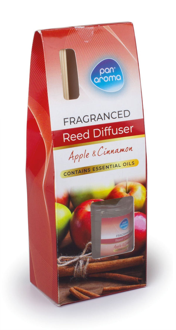 PAN AROMA APPLE & CINNAMON REED DIFFUSER 30ML. PAN0387