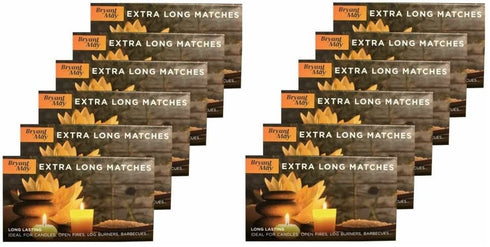 Extra Long Matches - BRYANT MAY 12 Pack M26320