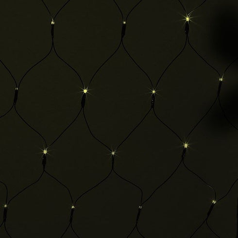THE CHRISTMAS WORKSHOP 180 WARM WHITE LED NET CHASER CHRISTMAS LIGHTS 1.8M. BML86590