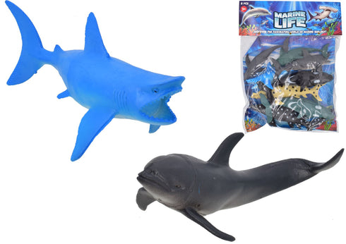 Ocean Creatures Toys - 8PCS Marine Life Playset TY0851