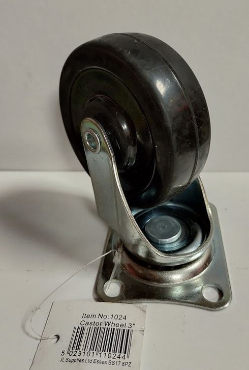 Heavy Duty Castor Wheel 3 inch - JL1024 Premium Quality