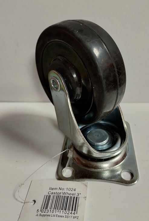 Heavy Duty Castor Wheel 3 inch - JL1024 Premium Quality