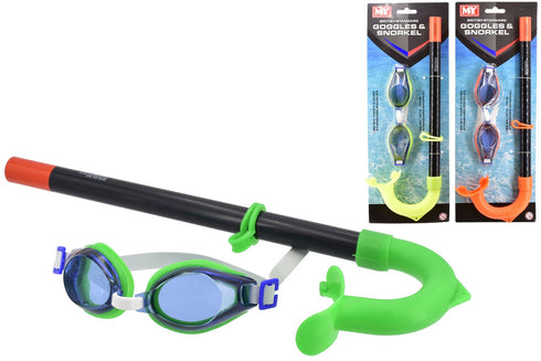 M.Y BRITISH STANDARD GOGGLE & SNORKEL SET. TY9909