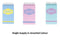 PUKKA PAD A7 ASSORTED PRESSBOARD NOTEBOOK. 7266-PRS