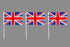 SHATCHI UNION JACK HAND FLAG 10/PK. 116622