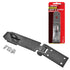 DEKTON HEAVY DUTY HASP & STAPLE GREY 4.5" X 1.5 ". DTDH02012