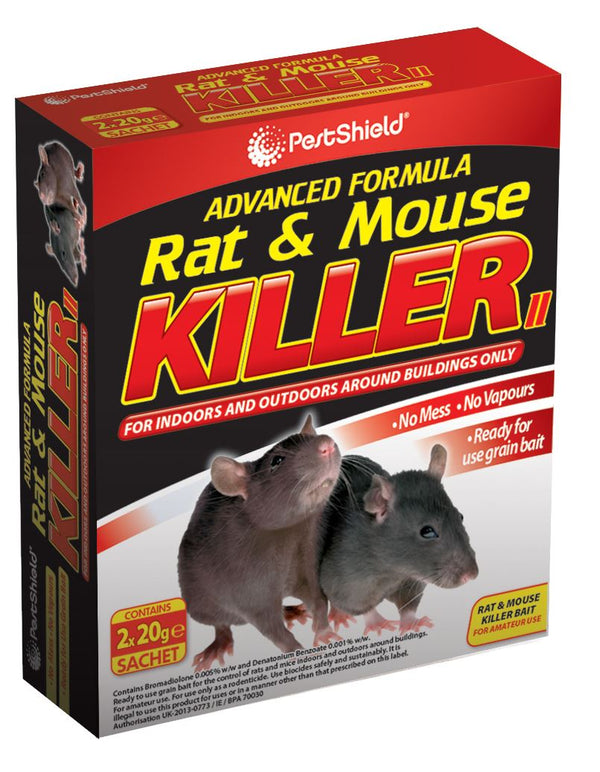 Rat and Mouse Killer - PESTSHIELD Advanced PRO1012B Solution