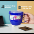 SISTEMA KLIP IT SOUP MUG SMALL 565ML ASSORTED COLOUR. S21142