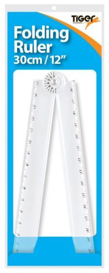 Folding Ruler Protector - TIGER 30CM T301768 Durable & Versatile