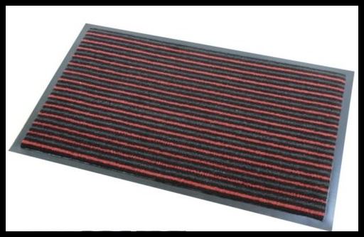 Multicolour Stripe Mat - JVL Barrier Matt 40x60cm Design 01-847