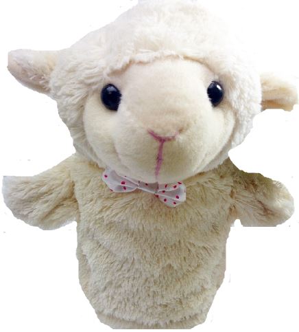 SPRINGTIME HAND PUPPET SHEEP EASTER. 345504SHEEP
