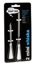 Mini Whisk Set - Chef Aid 2 White Whisks | 10E21325