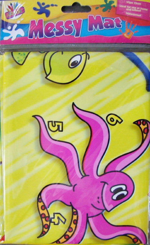 Children Splash Mat - Easy Wipe Floor Protector | 6826