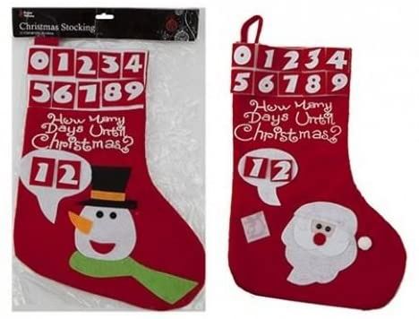 CHRISTMAS COUNTDOWN STOCKING. PI051060