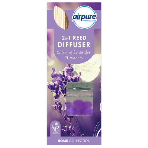 Reed Bead Diffuser - AIRPURE 2 in 1 Assorted RBD30 30ML