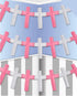 PAPER CROSS GARLAND PINK. 31037