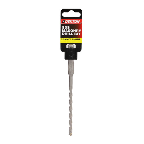 DEKTON SDS MASONRY DRILL BIT 5.5MM X 210MM. DT80005