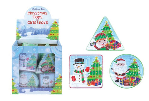 Christmas Maze Puzzle - HENBRANDT 96x Assorted W26047