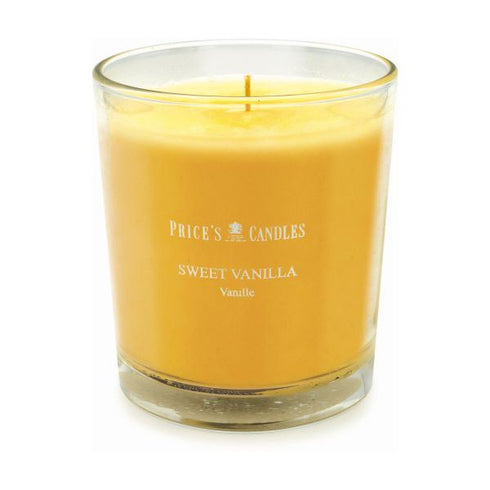 PRICES SWEET VANILLA CANDLE JAR. PSJ010611