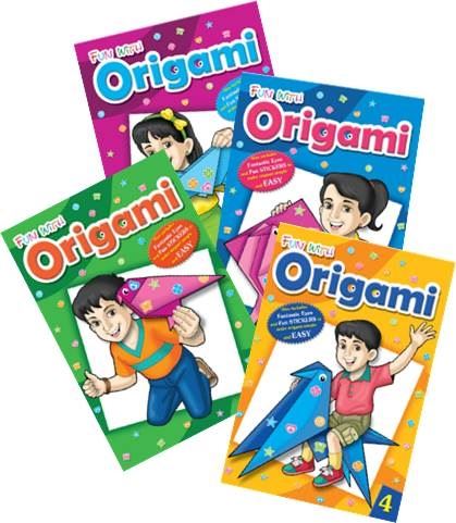 PACK OF 4 FUN ORIGAMI TOTAL 4 SERIES. P2458_4
