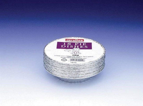 Foil Pie Dishes - Caroline Round 4oz Pack of 18, Item 1032