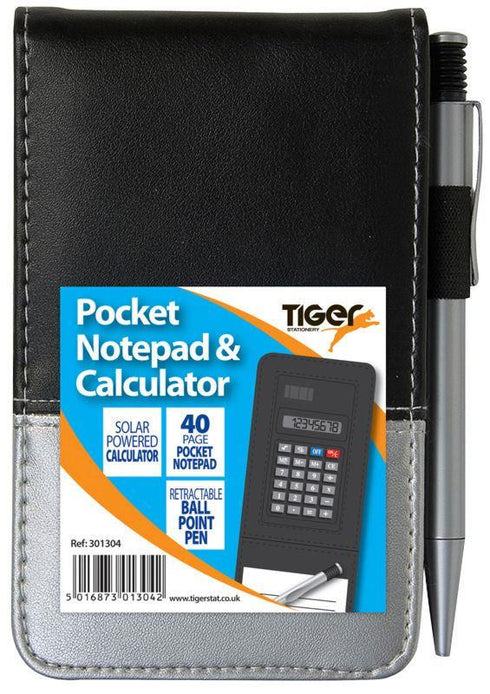 Pocket Notebook Calculator - Compact Note-Taking Solution 301304