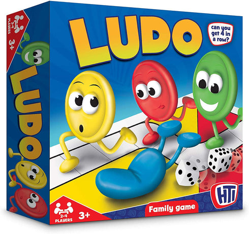 Ludo Board Game - HTI Traditional Family Fun | 1374326