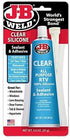Silicone Sealant Adhesive - JB Weld Clear 85g 31310UK