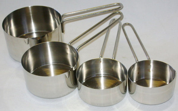 Stainless Steel Measuring Cups - APOLLO Set of 4 AP9786